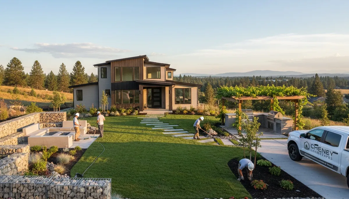 Landscaping design and outdoor service in Spokane, WA for residential and commercial properties