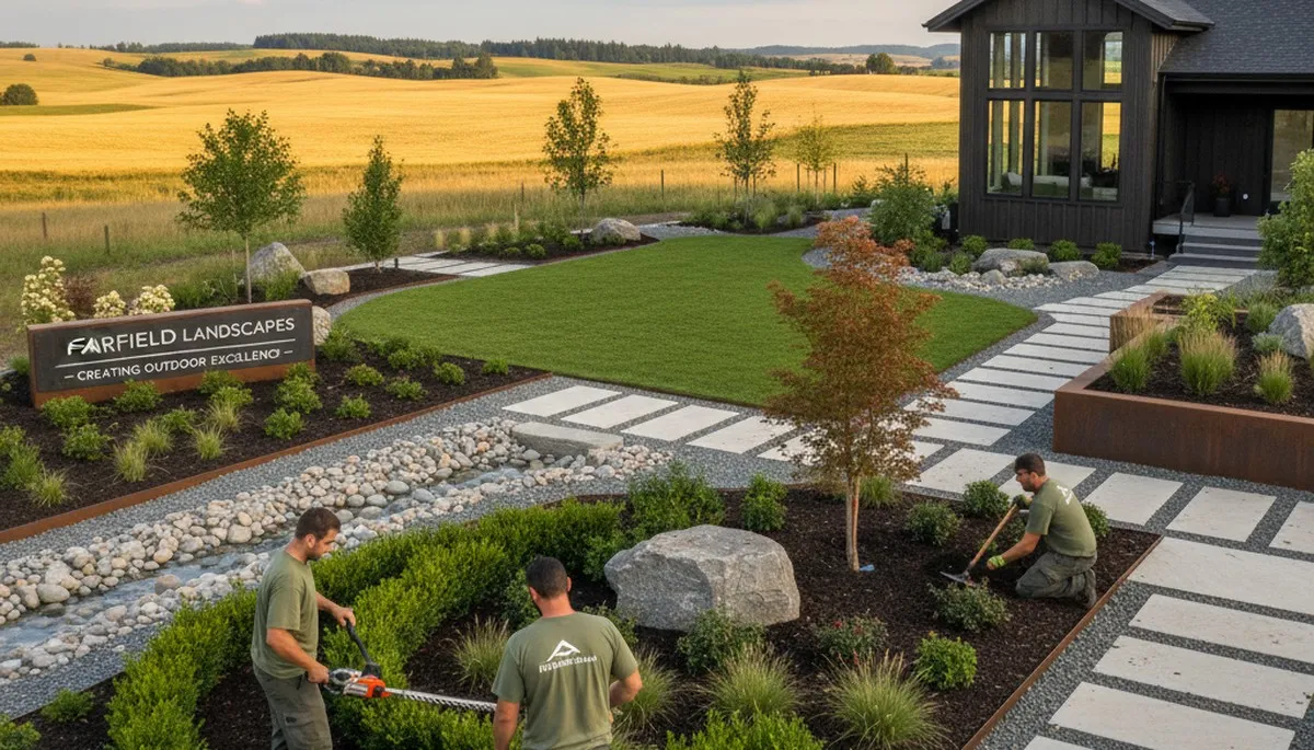 Landscaping team serving Spokane, WA with professional landscape design and installation services