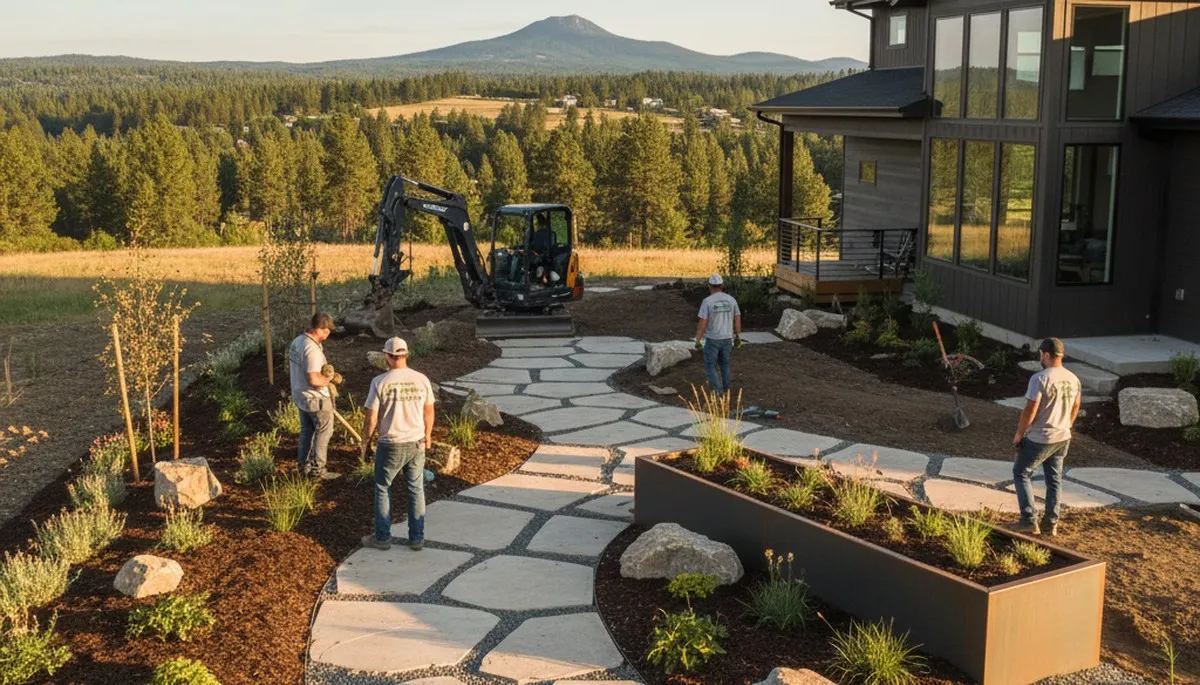 Landscaping design services in Spokane, WA for residential and commercial outdoor spaces